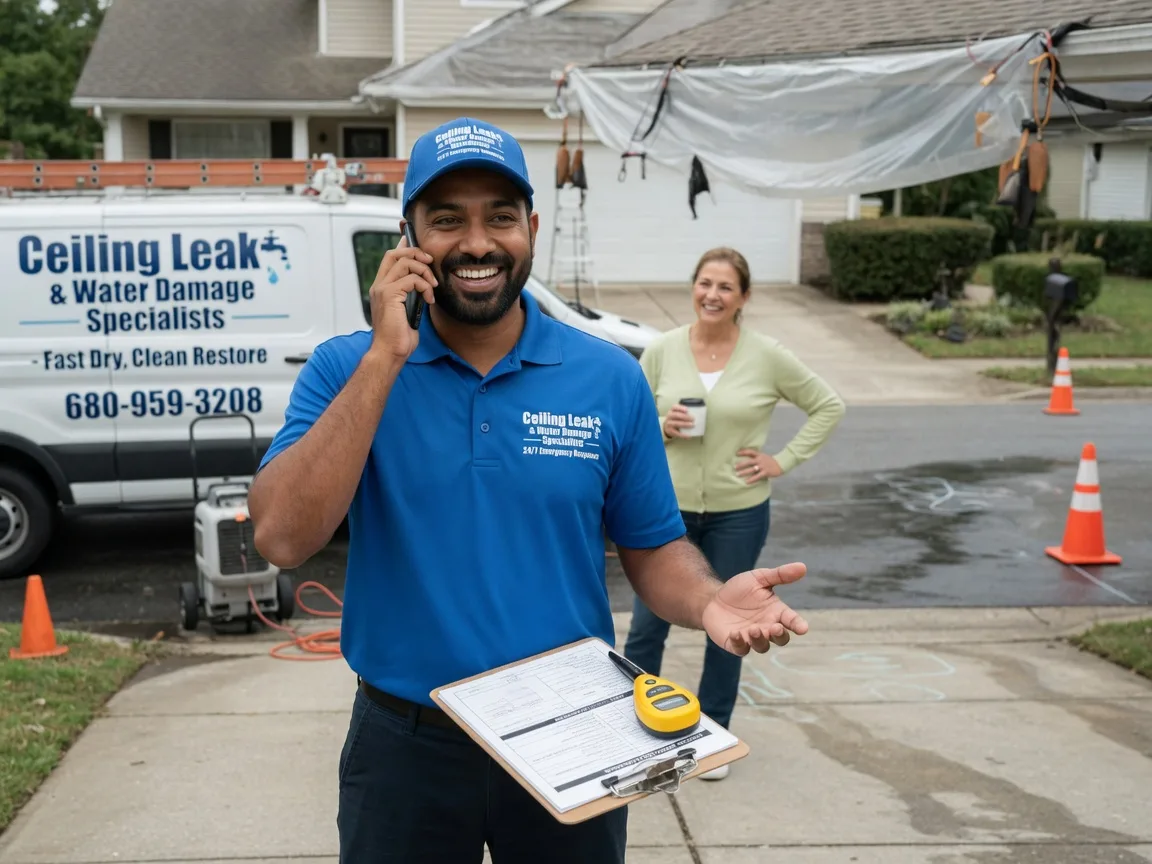 Ceiling Leak Cleanup Edinburg, PA FAQs